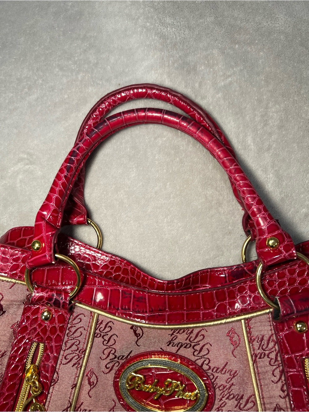 Baby phat Y2K tote shoulder bag - Picture 4 of 9
